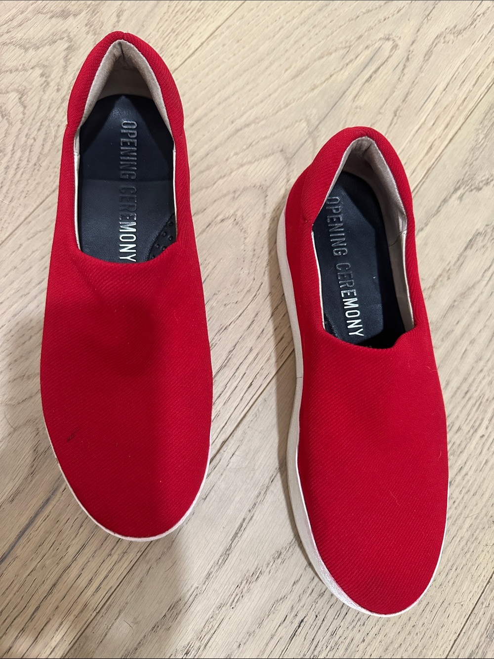 OPENING CEREMONY Platform Slip On - Red